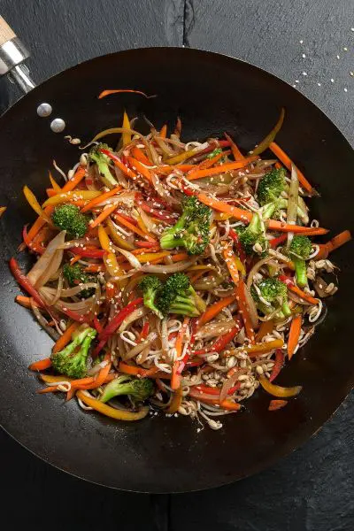 Wok de verduras – Cocina con BRA